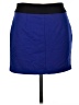 Forever 21 Color Block Blue Casual Skirt Size L - photo 2