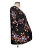 Pink Blush 100% Polyester Black 3/4 Sleeve Blouse Size L - photo 4