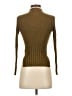 Topshop Brown Long Sleeve Top Size 4 - photo 2