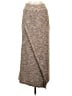 Moth Chevron-herringbone Brown Casual Skirt Size S - photo 1