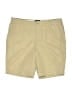 Lands' End Solid Tan Khaki Shorts Size 16 - photo 1