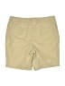 Lands' End Solid Tan Khaki Shorts Size 16 - photo 2