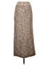 Moth Chevron-herringbone Brown Casual Skirt Size S - photo 2