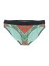 PrAna Chevron-herringbone Teal Swimsuit Bottoms Size M - photo 1