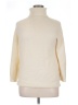 Max Mara Ivory Turtleneck Sweater Size XLEstimated - photo 1