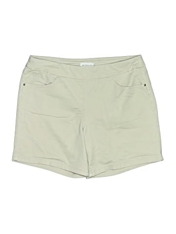 Liz Claiborne Khaki Shorts (view 1)