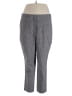 Nine West Houndstooth Gray Dress Pants Size 18 - photo 1