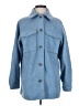 Divided by H&M 100% Polyester Blue Coat Size S - photo 1