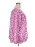 Jessica London 100% Cotton Paisley Pink Pullover Sweater Size 22 - photo 4