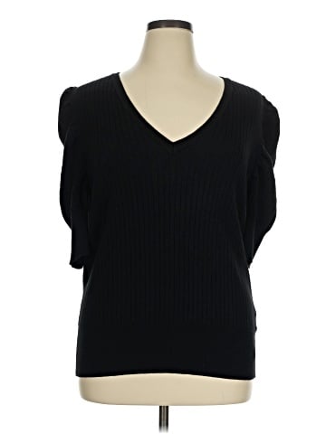 City Chic 3/4 Sleeve Top (view 1)