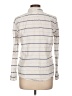 Gap 100% Cotton Stripes Ivory Long Sleeve Button-Down Shirt Size L - photo 2