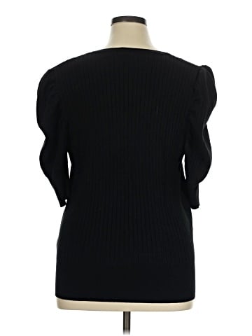 City Chic 3/4 Sleeve Top (view 2)