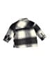 Zara Plaid Gray Coat Size 2 - photo 2