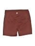 Yogalicious Solid Brown Athletic Shorts Size M - photo 2