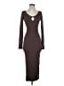 Dynamite Brown Casual Dress Size S - photo 1
