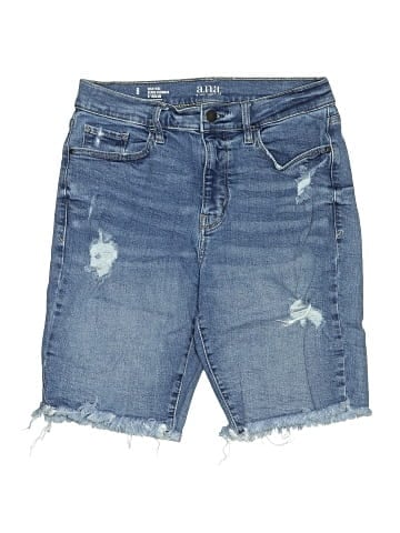 a.n.a. A New Approach Denim Shorts (view 1)