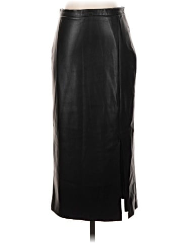 Elie Tahari Faux Leather Skirt (view 1)