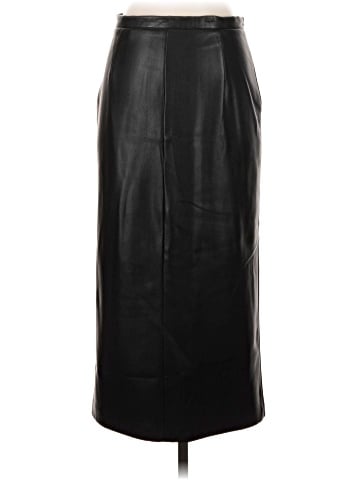 Elie Tahari Faux Leather Skirt (view 2)