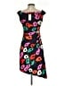 Milly Graphic Black Cocktail Dress Size 2 - photo 2