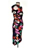 Milly Graphic Black Cocktail Dress Size 2 - photo 4