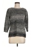 Christopher & Banks Metallic Gray Pullover Sweater Size M - photo 1