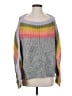 Free People Color Block Gray Wool Pullover Sweater Size S - photo 1