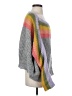 Free People Color Block Gray Wool Pullover Sweater Size S - photo 4