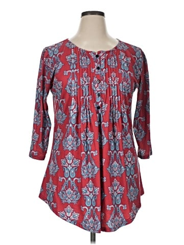 Reborn 3/4 Sleeve Blouse (view 1)