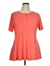 D&Co. Orange Short Sleeve Top Size XL - photo 1