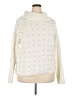 Lane Bryant 100% Polyester Polka Dots Ivory Turtleneck Sweater Size 18 - 20 Plus - photo 1