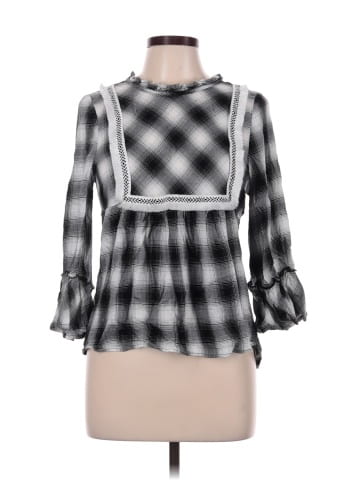 Blue Rain 3/4 Sleeve Blouse (view 1)
