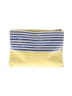 Unbranded 100% Leather Stripes Yellow Leather Clutch One size - photo 2