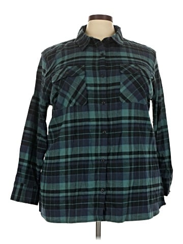 Eddie Bauer Long Sleeve Button-Down Shirt (view 1)