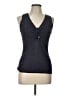 August Silk Gray Sleeveless Top Size L - photo 1