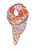 Talbots Checkered-gingham Orange Scarf One size - photo 1