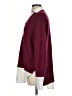 Brochu Walker Color Block Burgundy Wool Pullover Sweater Size S - photo 5