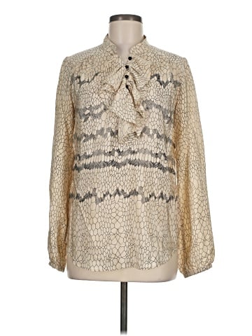 Twelfth Street by Cynthia Vincent Long Sleeve Silk Top (view 1)