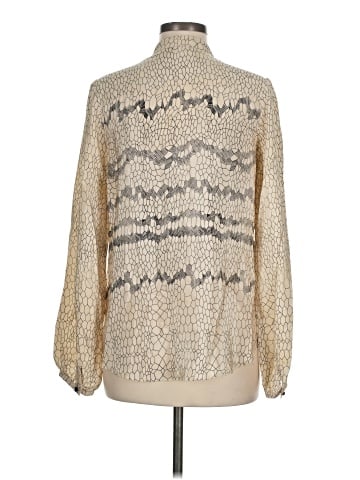 Twelfth Street by Cynthia Vincent Long Sleeve Silk Top (view 2)