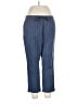 L.L.Bean Stripes Blue Casual Pants Size 16 (petite) - photo 1