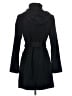 Calvin Klein 100% Polyester Black Coat Size S (estimated) - photo 2