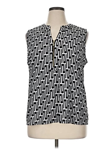 Anne Klein Sleeveless Blouse (view 1)