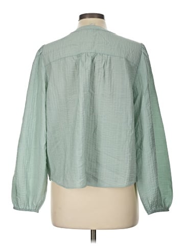 Ann Taylor LOFT Outlet Long Sleeve Blouse (view 2)