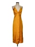 Express 100% Polyester Orange Cocktail Dress Size S - photo 1