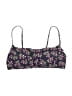 J.Crew Floral Purple Swimsuit Top Size S - photo 1