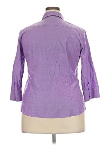 Coldwater Creek 3/4 Sleeve Button-Down Shirt (view 2)