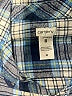 Carter's 100% Cotton Plaid Blue Long Sleeve Button-Down Shirt Size 8 - photo 3