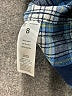 Carter's 100% Cotton Plaid Blue Long Sleeve Button-Down Shirt Size 8 - photo 4