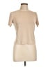 Zara Tan Short Sleeve Turtleneck Size L - photo 1