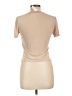 Zara Tan Short Sleeve Turtleneck Size L - photo 2