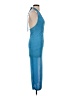 Shein Color Block Blue Cocktail Dress Size 2 - photo 4